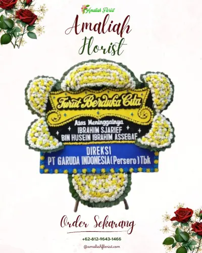 Papan Bunga Duka di Soa